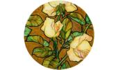 Disco con rose cm. 15 Arte della Ceramica 1898-1900
