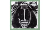Piastrellina con moscone  lato cm. 5  Arte della Ceramica 1898-1900