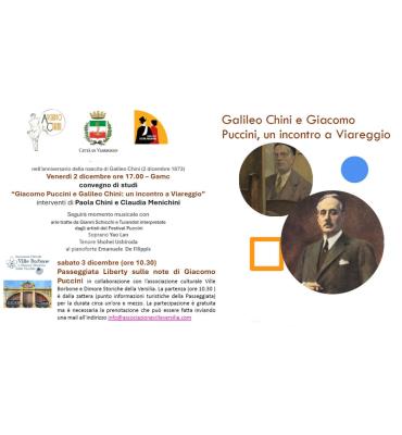 Giacomo Puccini e Galileo Chini: Un incontro a Viareggio