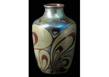 Vaso con piume di pavone Vaso con piume di pavone