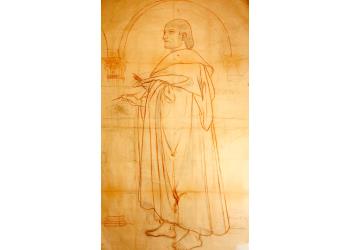 Masaccio - disegno preparatorio Masaccio - disegno preparatorio