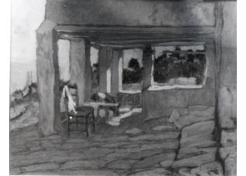 Loggia di casa siciliana a Licata Loggia di casa siciliana a Licata
